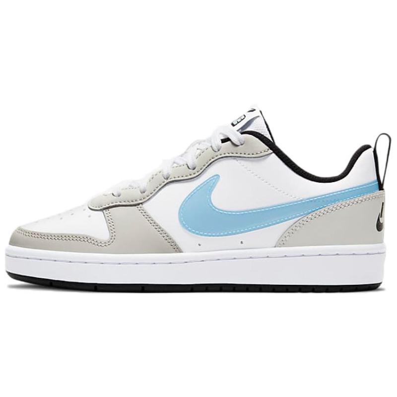 

Nike Court Borough Low 2 Blue Brown White GS Sneakers CW1624-100 36