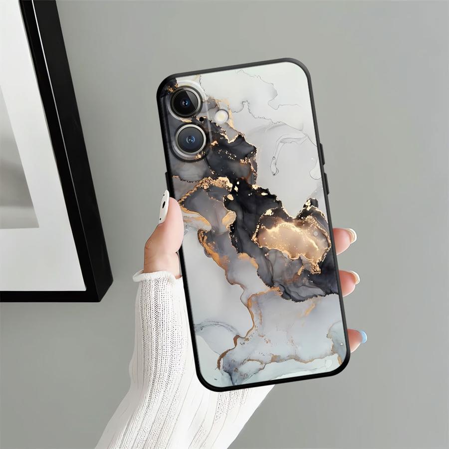 

Ink And Wash Pattern Art Funda Phone Cover Case for Apple iPhone 17 Pro Max 14 Air XR XS MAX 12 11 13 16 15 Pro 7 8 iPhone XS Max