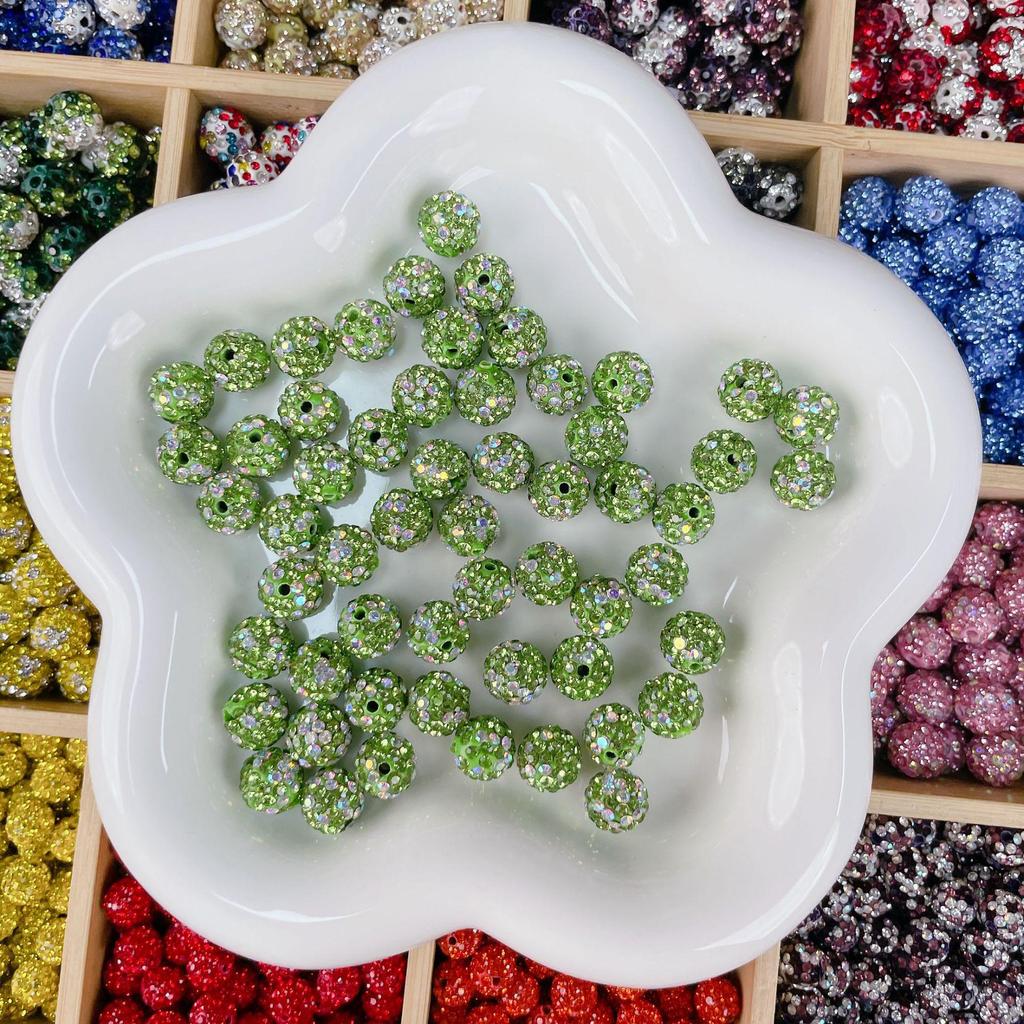 Handmade Rhinestone Crystal Beads for DIY Jewelry: Diamond Ball, Spacer, Pendant Materials