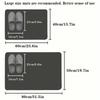 Cute Line Animal Bath Mat Non-Slip Super Water Absorbent Quick Dry Shower Entrance Rug ENJOY TODAY Quote Bathroom Doormat