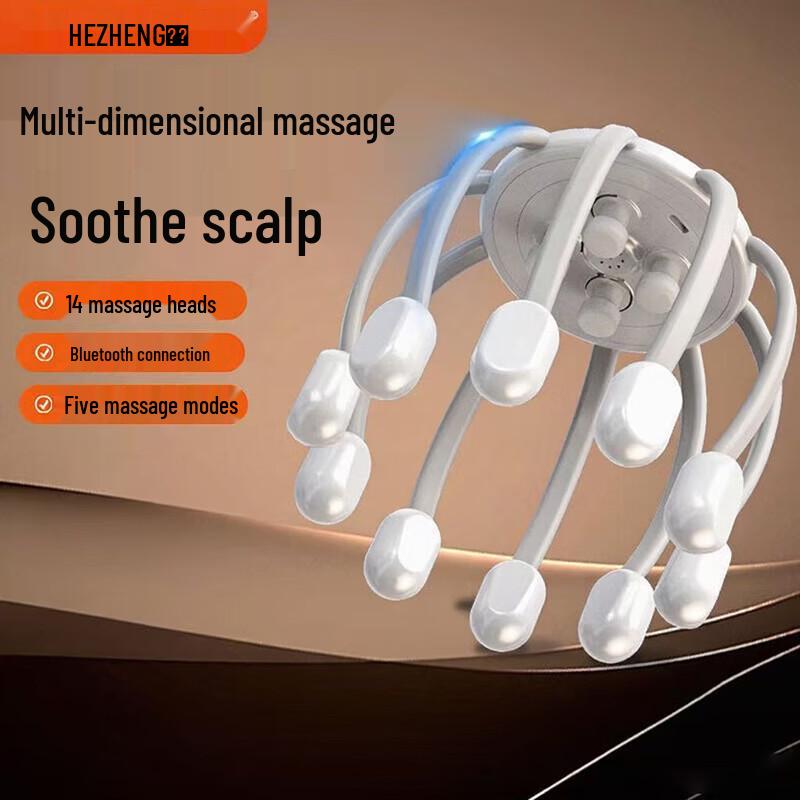 HEZHENG Wireless Smart Scalp Massager