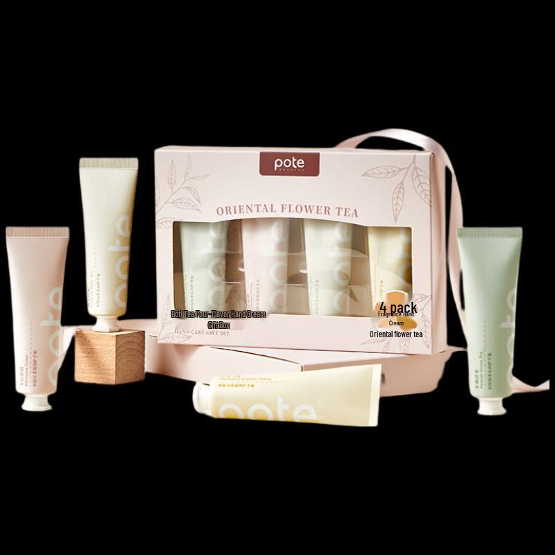 Baitei Floral Tea Scented Hand Cream Set (4x50ml)