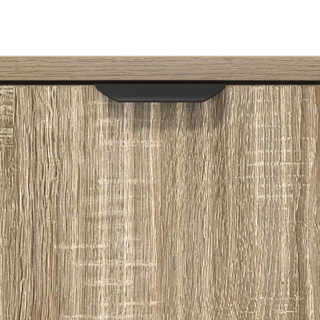Sideboard Sonoma Oak 89.5 x 33 x 82 cm Engineered Wood