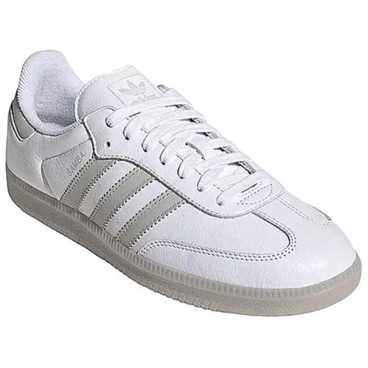 Adidas Samba OG White Grey Unisex Sneakers Footwear-White Grey-One JI3206