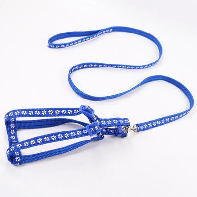 Guinzaglio da passeggio per cani e gatti in nylon da esterno antideflagrante, catena da passeggio, pettorina, accessori per animali domestici