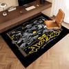 Wu-T-TANG Clans Print Area Rug - Soft,Washable Non-Slip Indoor Mat,Living Room,Home Office Decorative Rug