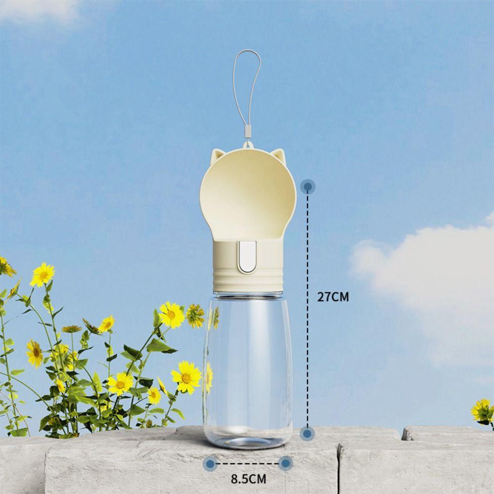 Outdoor Puppy Drinking Bowl 350/550ml Pet Accompanying Cup Practical Dog Water Bottle  Dog