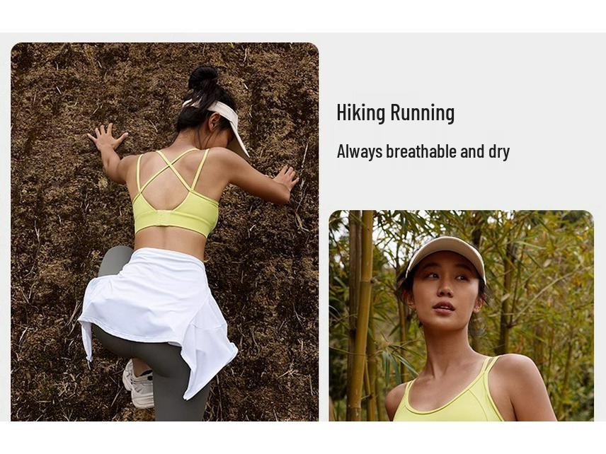 Women's High-Intensity Shockproof Sports Bra for Fitness, Running, and Yoga - Beautiful Back Design