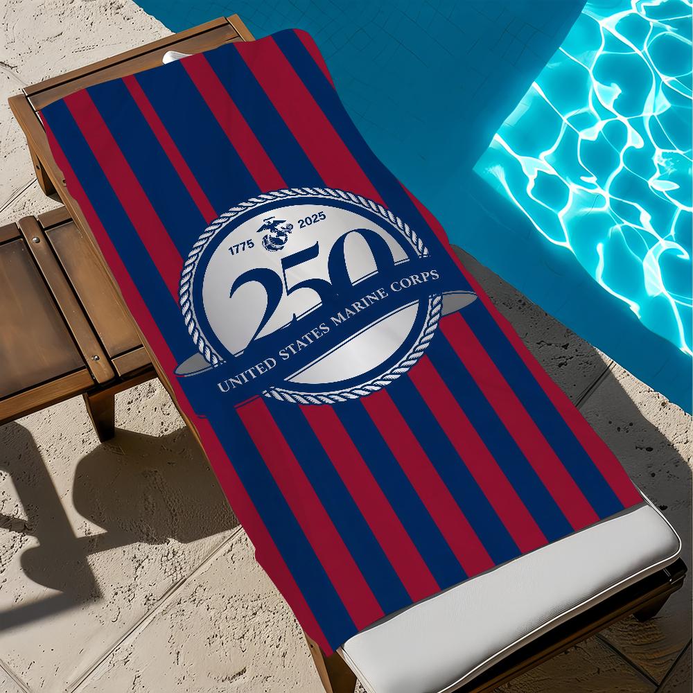 A-america Celebrates 250 Years Towel Large Quick-Drying Microfiber soft Beach Towel for Travel Fitness Sauna Bathing Camping