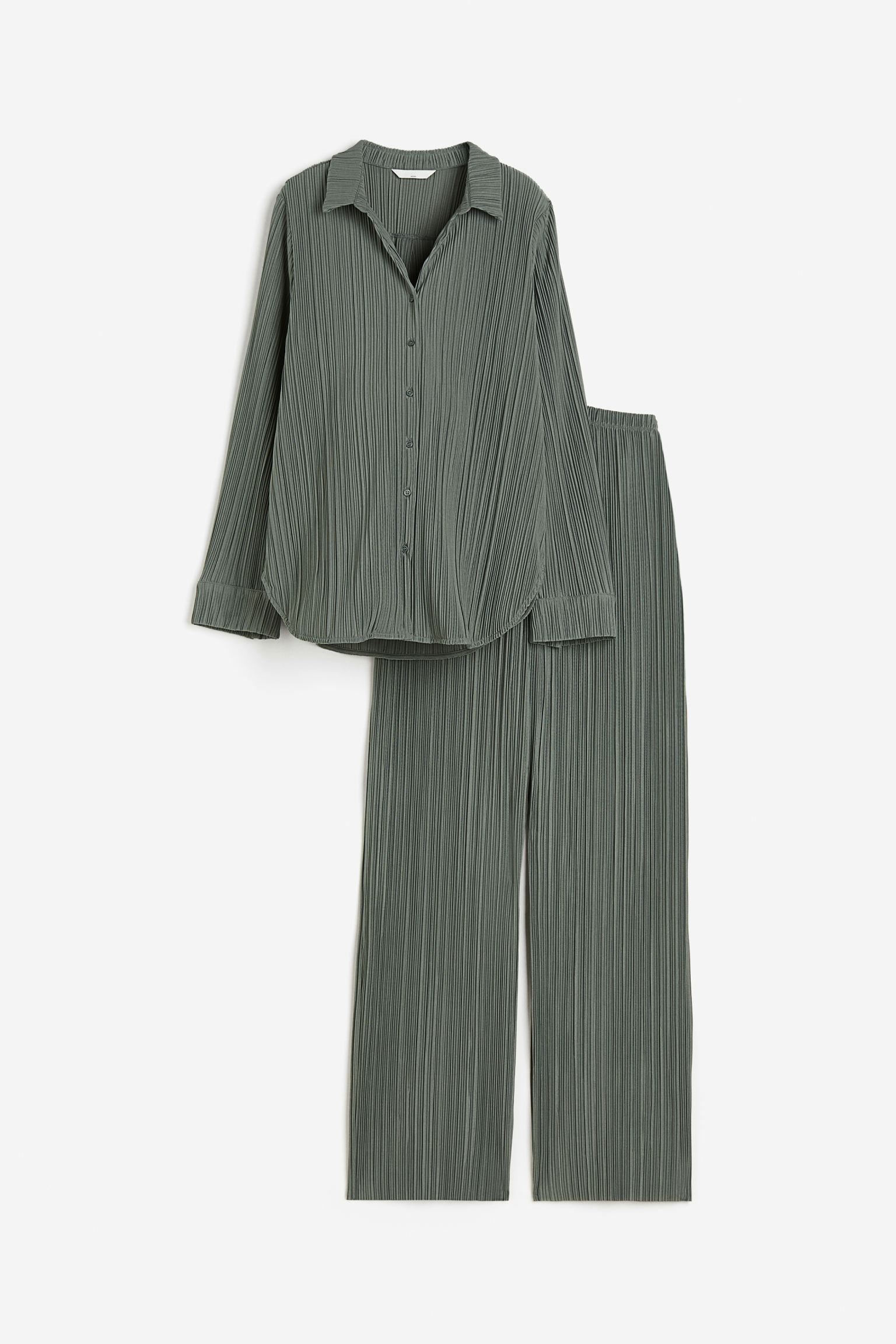

MAMA 2-piece pleated jersey set