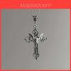 Madonna Vintage Gothic Alloy Pendant Necklace With Bat Element For Women