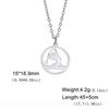Dreamtimes Trendy Gymnastics Female Gym Sport Yoga Dance Pendant Chain Necklaces Women Girl Choker Party Gift Jewelry Wholesale