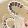 Faucet Cleaning Brush Kitchen Oil Stain Remove Brush Bendable Gap Clean Tool Kitchen Bathroom Bathtub Tube Sink Clean Brush