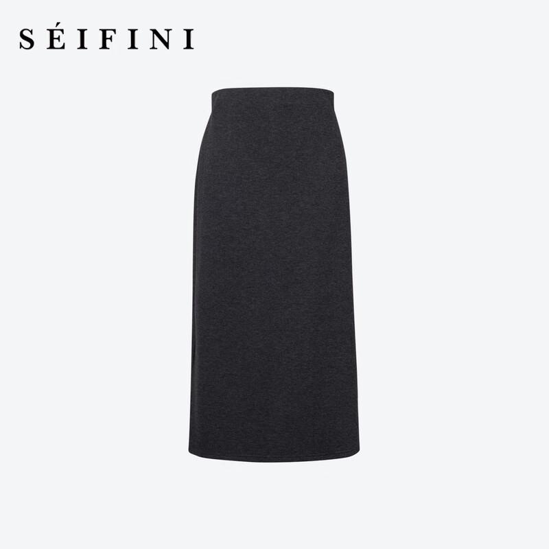 Women s Commuter Knitted Midi Skirt L