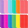 YSHIHE Colored Label Sticker in 12 Colors,3 x 1 Inch Rectangle Color- Coding Labels,Self-Adhesive Color Stickers for Inventory,Office - 480 Pack