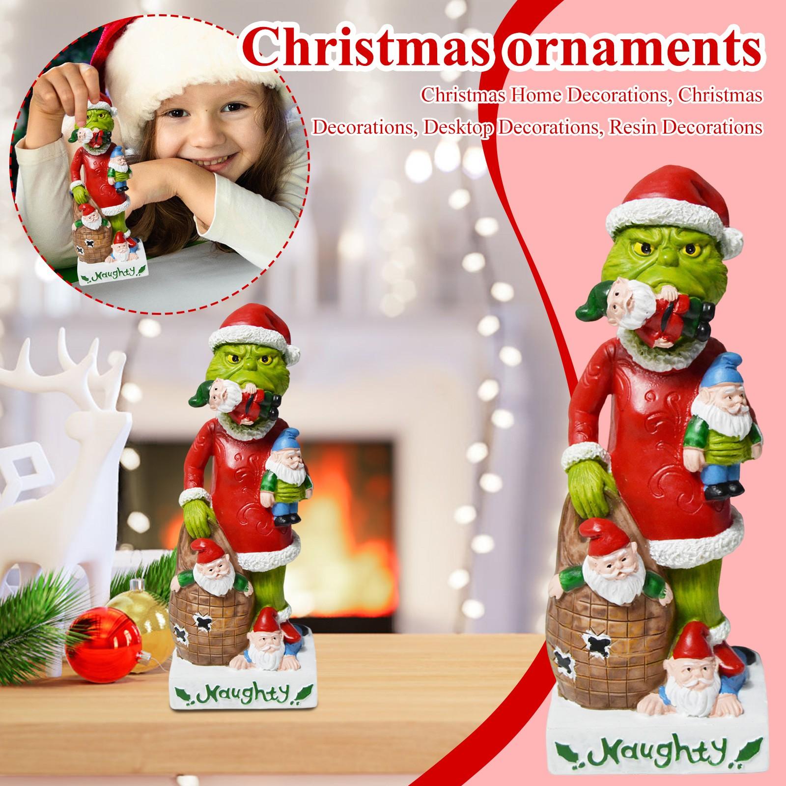 

Christmas Home Decorations, Christmas Decorations, Desktop Decorations, Resin Decorations One Size