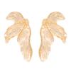 European and American Cold Wind Alloy Design Earrings Women's Retro Leaf Earrings Cross-border Jewelry Fashion Earrings Women