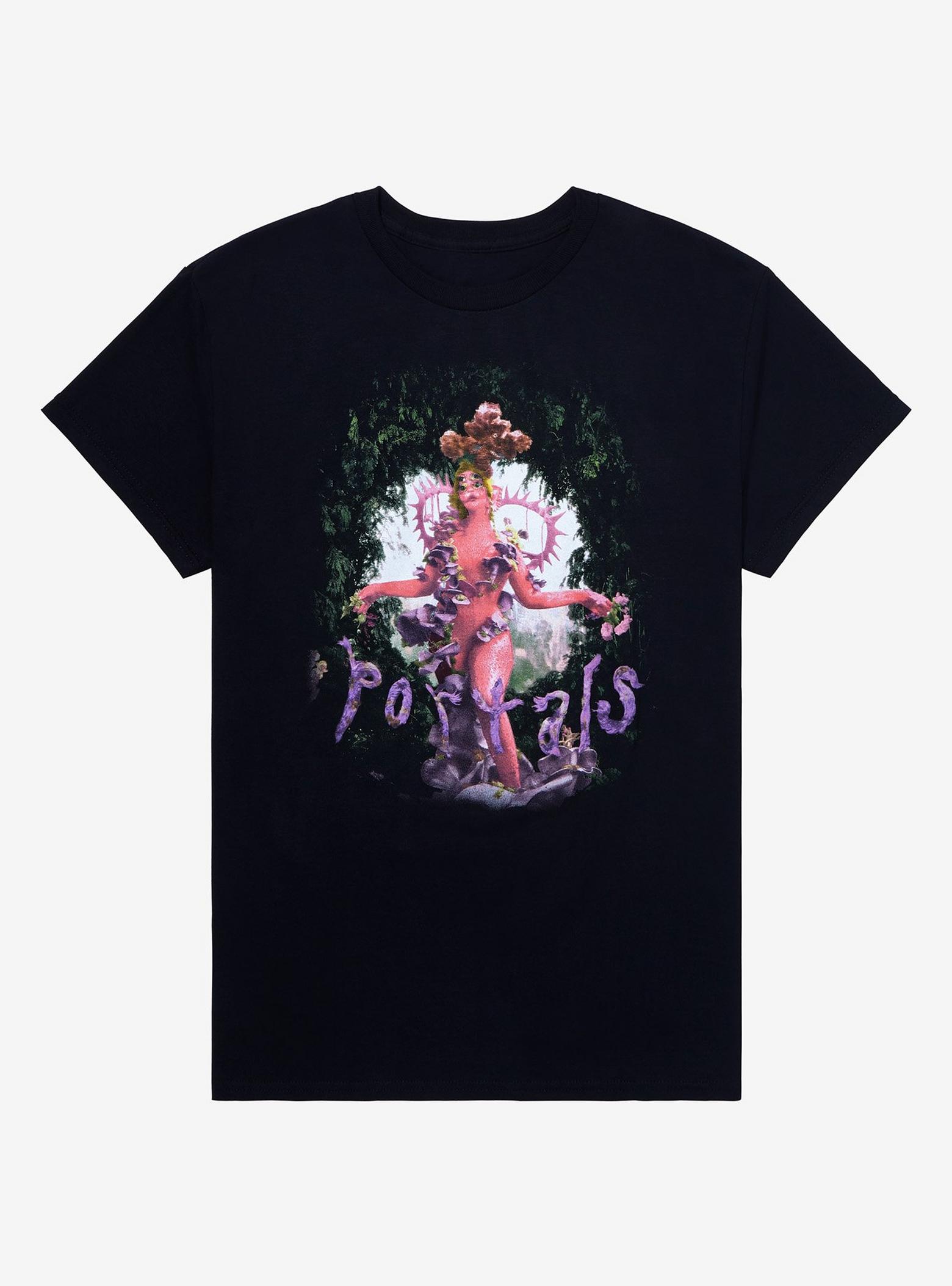 

Melanie Martinez Portals Tour Tshirt Soft High Quality Women Soft Tee-shirt Funny Cartoon Print Tee for Girls Casual Funny Top S