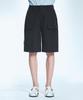Sekeonmonollogeu Utility Double Pocket Cargo Shorts Black Sept004Black