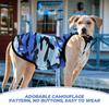 3Pcs Pet Camouflage Shirt Dog Apparel Puppy Vest Breathable Soft Fabric Fashionable Look Perfect for Summer Traveling Outdoors
