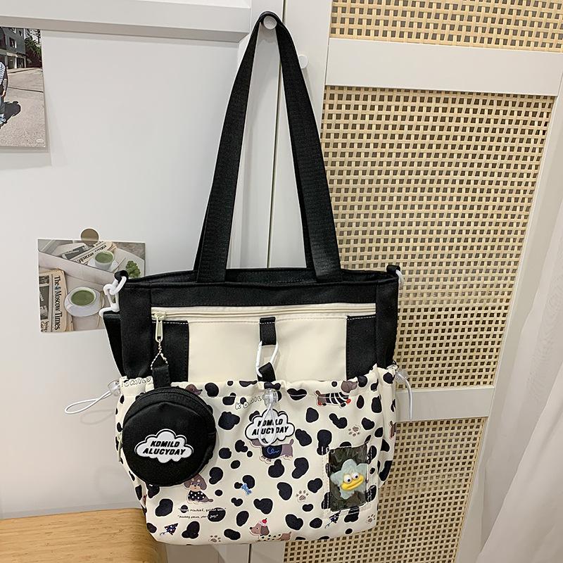 Japanese Ins Cute Girl Joker High Capacity Junior and Senior High School Students' Schoolbags Leisure Backpacks Tide Backpack.