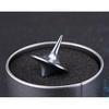 Accurate Spinning Top, Vintage Totem Zinc Alloy Silver Toy Gift