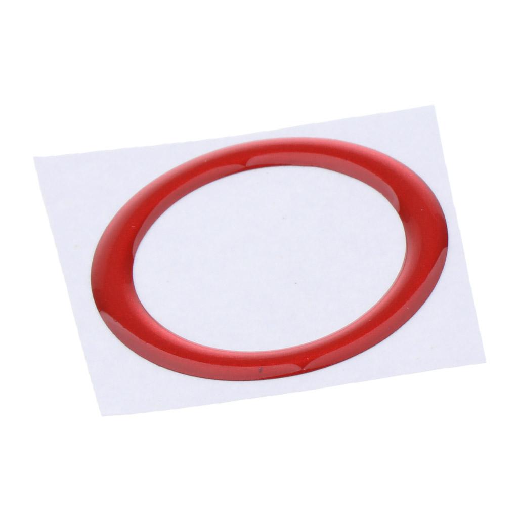 Engine Start Stop Button Gold-Black Cover Ring Trim Sticker for bmw 3