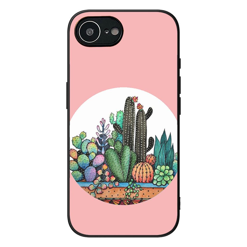 Cactus Wallpaper Phone Cover for Samsung Galaxy S25 Edge S24 S23 FE Plus Ultra A16 A15 A55 A57 5G Protective Case