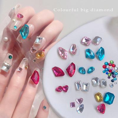 Stylish Nail Rhinestones Exquisite Resin DIY
