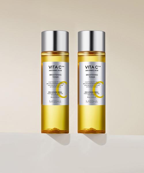 Missha Vita C Plus Brightening Toner (2-Pack) NONE