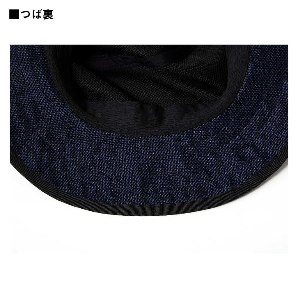 Daiwa Straw-Like Hat DC-8125 Navy Free Size