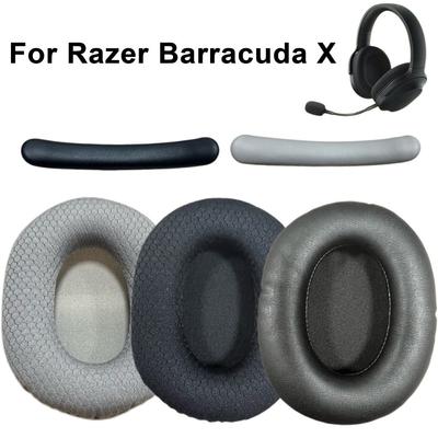 2Pcs Headset Ear Pads Foam Sponge Headset Earmuff New Replacement Ear Cushion for Razer Barracuda X