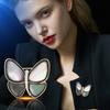 Senior Brooches Flower Leaf Brooch Pins for Women Suit Pendant  Fashion Brooches Jewelry