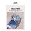 Children's Princess Shoes Crystal Shoes Elsa Dress Shoes Spring and Autumn New Girls' Leather Shoes Soft Sole Baby Single Shoes