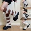 Elegant Ribbon Lace Leg Warmers Breathable Fabric Soft Yarn Stretchy Boot Cover For Homewear And Outfits