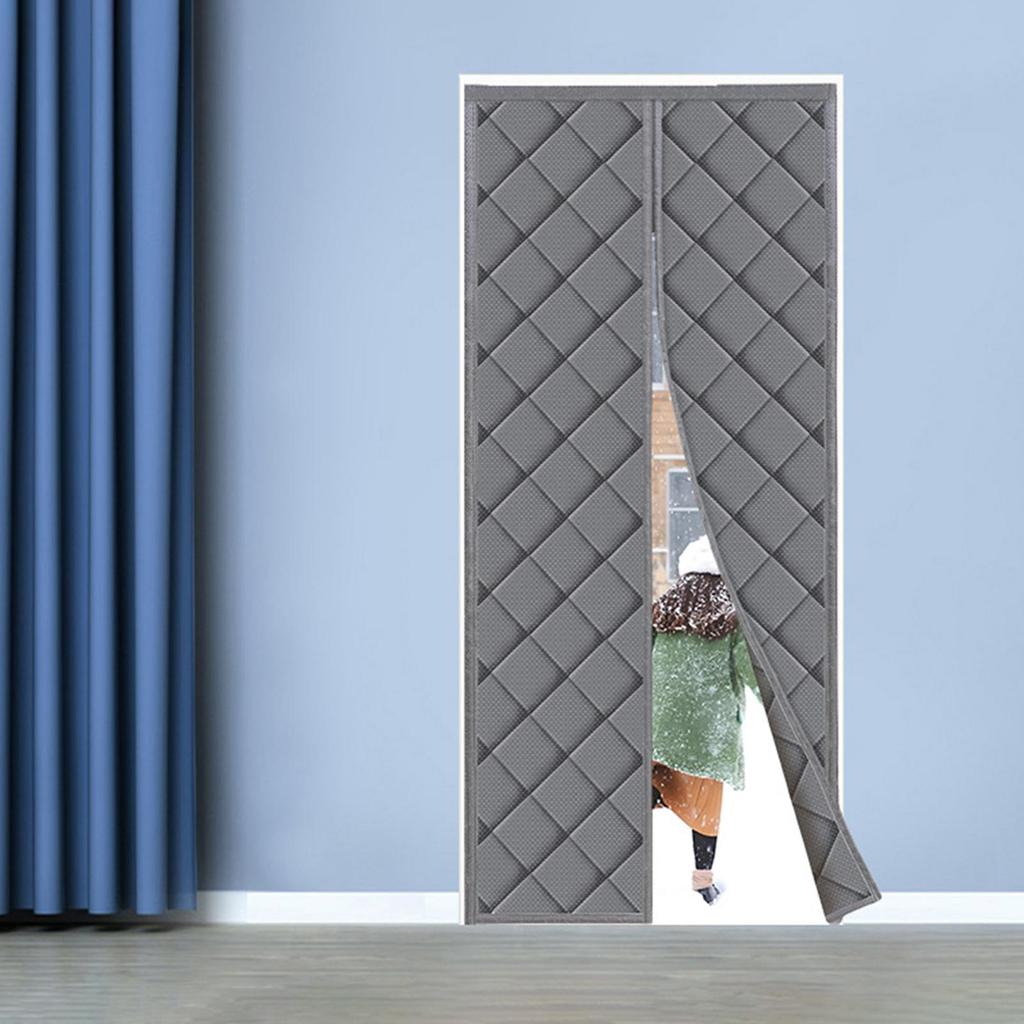 Thermal Insulated Door Curtains Windproof Magnetic Magnetic Thermal Insulated Door Curtains For Kitchens Doorway Bedrooms