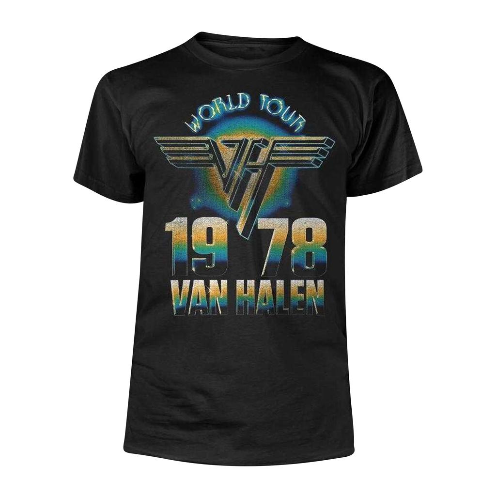 Van Halen Unisex Adult World Tour ´78 T-Shirt