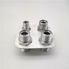 4 Port Fittings Air Conditioning AC / Heater for Firewall Bulkhead