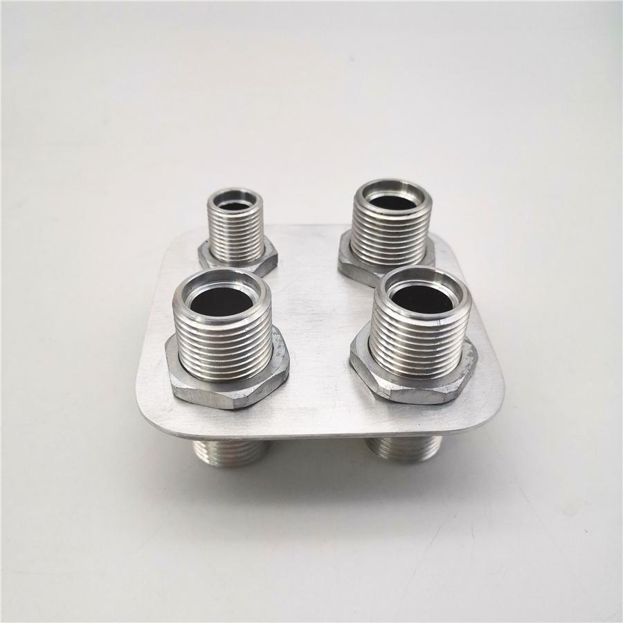 

4 Port Fittings Air Conditioning AC / Heater for Firewall Bulkhead