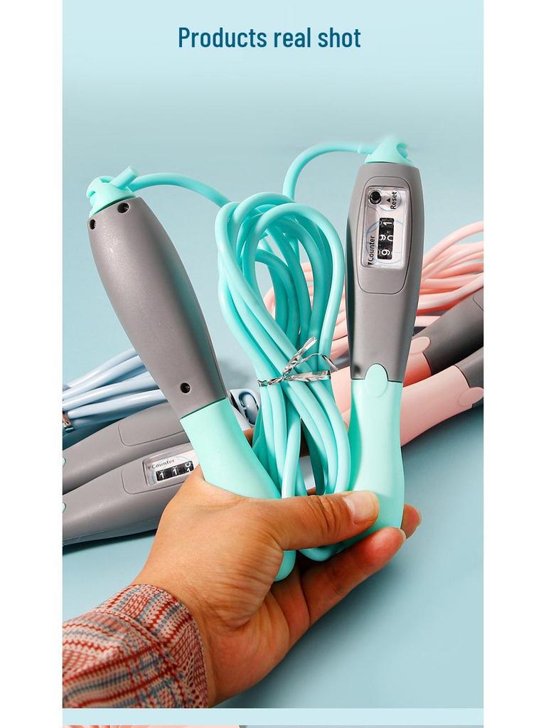 Adjustable Counting Jump Rope for Kids - Perfect for Beginners and Students