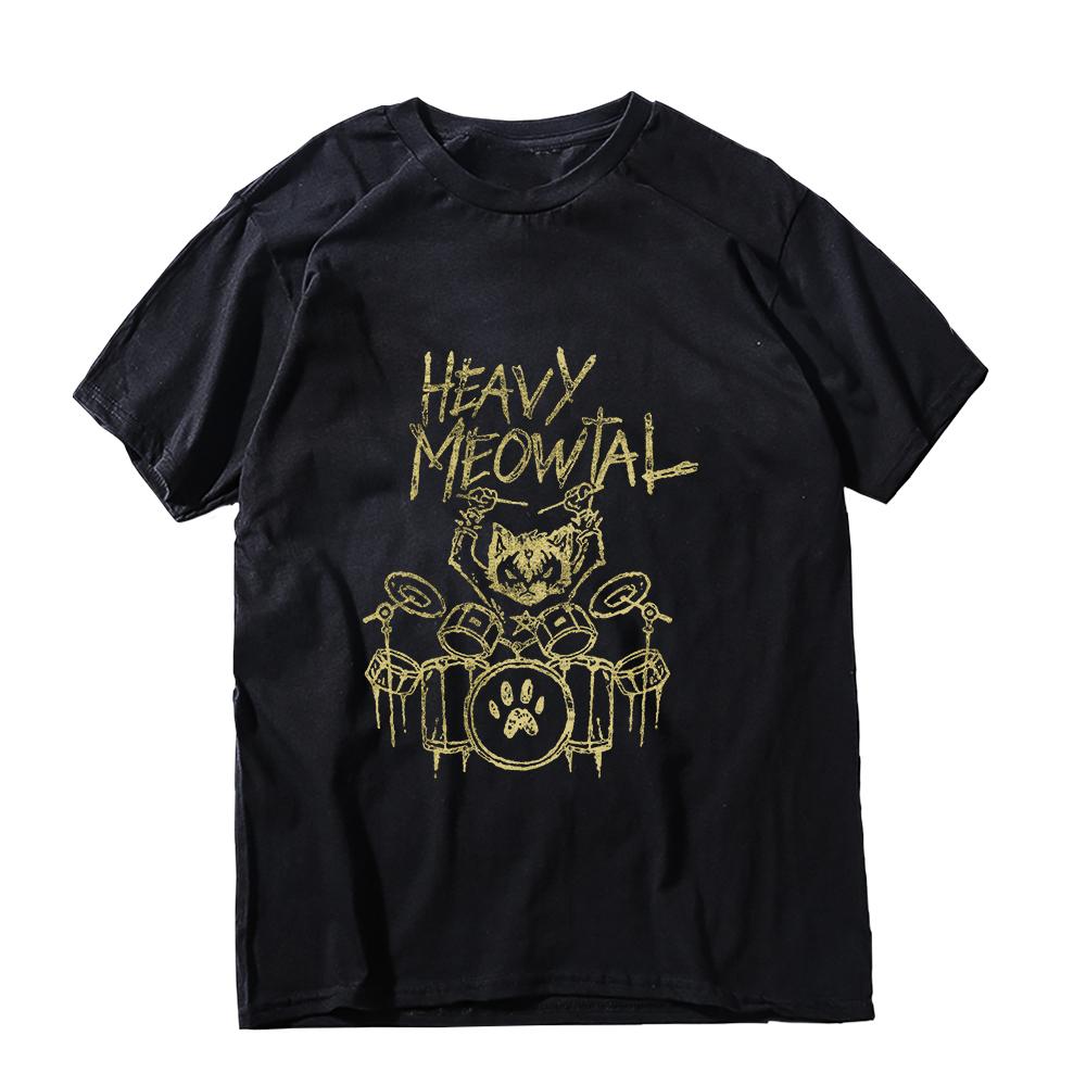 COOLMIND 100% Cotton Schrodinger Cat Print Big Size Men T Shrit Casual Sort Sleeve Cotton Summer Men Tshirt Male Tee Shirts