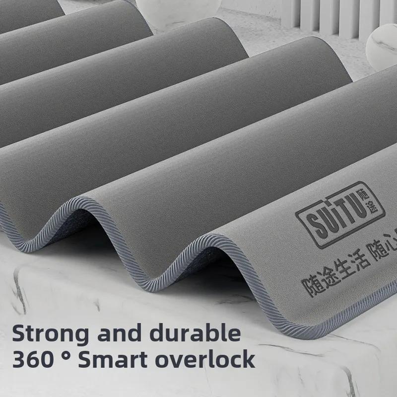 Auto Trockentuch Super Saugfähig Wildleder Korallen Samt Doppelseitiges Autoreinigungstuch Mehrzweck Auto Handtuch Autozubehör