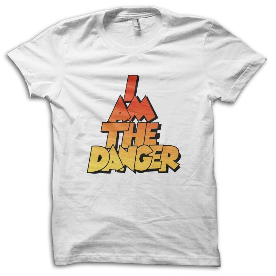 Funny I am the Danger Joke Cartoon Reference T-Shirt M5716 S разноцветный