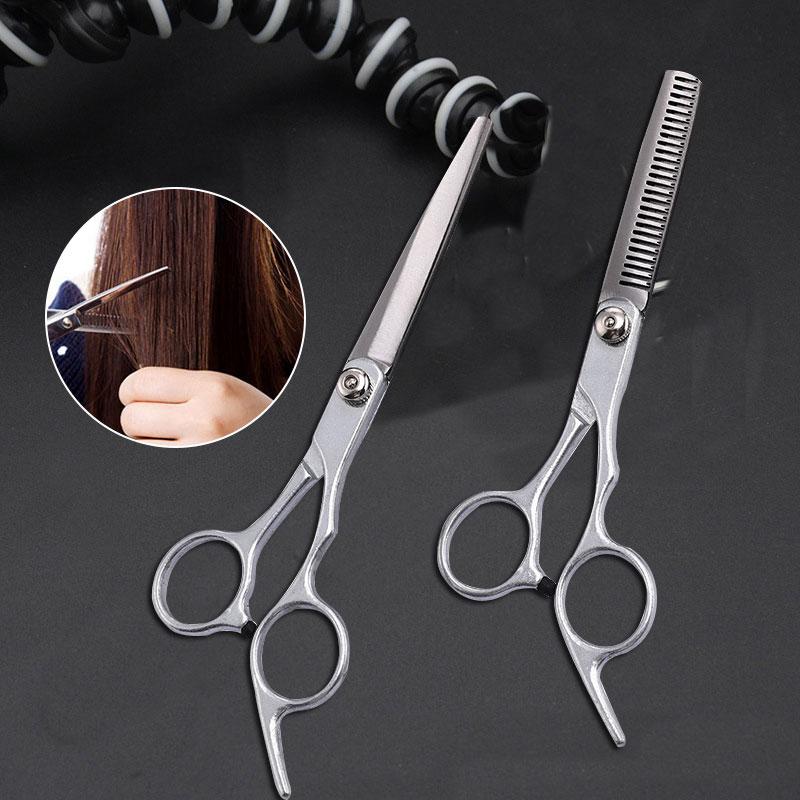 Professional Hairdressing Haircut Scissors 6 Inch Barber Shop Hairdresser's Cutting Thinning Tools High Quality Salon Set