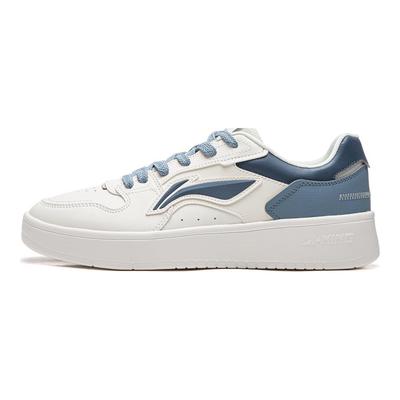 Li Ning Floating Boat Slip Resistant, Abrasion Resistant, Breathable, Height Increasing Low Top Skateboard Shoes Men's AGCW209-6