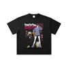 260 GSM Double Yarn 32 Count 100% Cotton Dandadan V1 Momo Okarun Print Unisex Heavy Cotton T Shirt