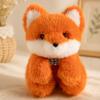 18cm Niedliche Plüschfuchs Begleiterpuppe Weiches Stofftier Kawaii Schlaftier Für Mädchenzimmer Dekoration Schreibtischdekoration Geschenk