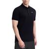 Li-Ning Breathable Solid Color Polo Shirt Men tops Black APLT261-1