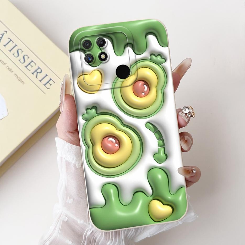 For Realme Narzo 50A Case RMX3430 Luxury Candy Painted Cover Soft Silicone Phone Case For Realme Narzo 50i Narzo50 A Shell Coque