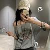 And Women Personalized Embroidered Wing Double-Edged Blade Baseball Caps Sun Protection Distressed All-Match Street Style Peaked Hats Fashion